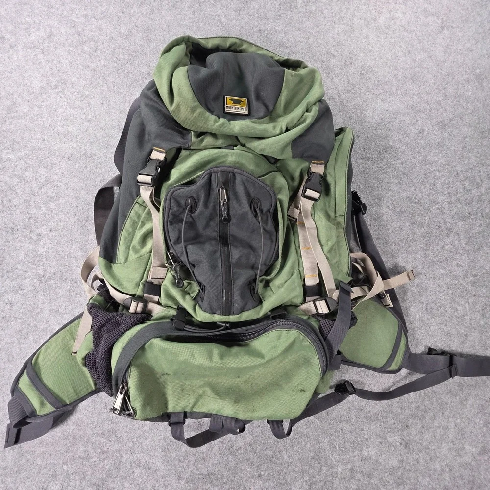 Vintage Mountainsmith backpack Scarlet Green Used Condition Internal Frame